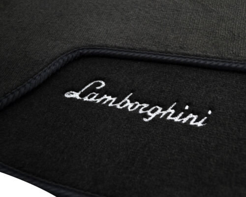 Floor Mats For Lamborghini Gallardo Black Tailored Carpets With Lamborghini Logo