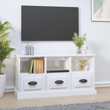 Mueble para TV Aparador Armario Auxiliar con Cajones Madera Contrachapada vidaXL