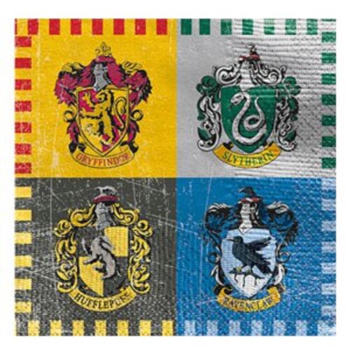 Boys Girls Adults Harry Potter Birthday Party Paper Tableware Napkins Decoration
