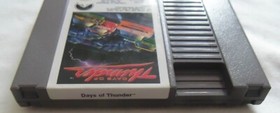 days of thunder authentique version originale nintendo nes en boite