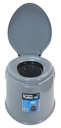 5L PORTABLE TOILET COMPACT POTTY LOO CAMPING CARAVAN PICNIC FISHING FESTIVALS