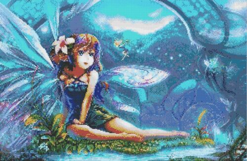 Fairy # 3-Compté X-stitch chart