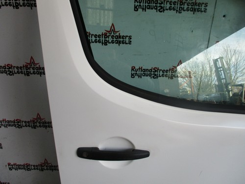 CITROEN BERLINGO DRIVER SIDE FRONT DOOR WHITE 2008 TO 2017 PEUGEOT PARTNER