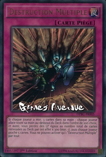 VF//ULTRA DPBC-EN005 Destruction Multiple DPBC-FR005 Yu-Gi-Oh