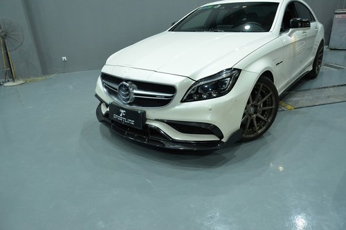 W218 Carbon Fiber Front Bumper Splitter for Mercedes Benz W218 CLS63 AMG 15-17