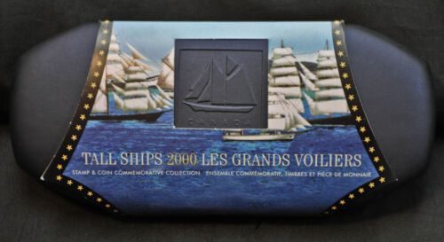 2000 Canada Tall Ships Coin & Stamp Set