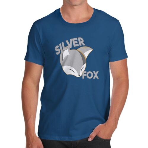 Funny Sarcasm T Shirt Silver Fox Men's T-Shirt 
