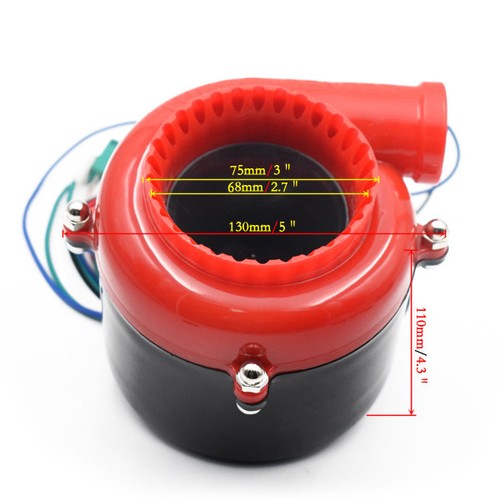 Dump Electronic Turbo Blow Off Valve SSQV BOV Analog Simulator Sound Awesome