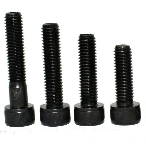 M8 SELF COLOUR BLACK SOCKET CAP HEAD SCREWS HIGH TENSILE 12.9 ALLEN BOLTS HT