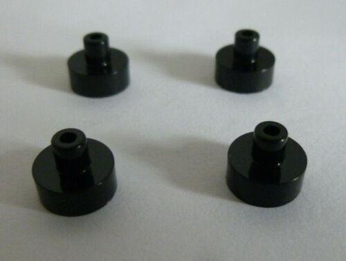 4 x LEGO ® 31561 système Pierre carreau rond 1x1 avec noyau couleur noir article neuf 
