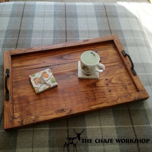 Pallet Wood Tray / serving tray / Ottoman Tray