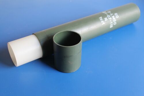 Munitionsbehälter Mörser Patrone 60mm Wasserdicht Leuchtmörsergranate Ammo Tube