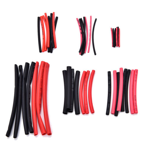 3 types Colourful  Heat Shrink Tubing Tube Wrap Sleeve Wire Cable Kit ha 