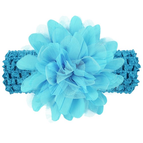 Lovely Girl Headband Lace Bow Flower Children Kids Hair Band Accessory Headwear
