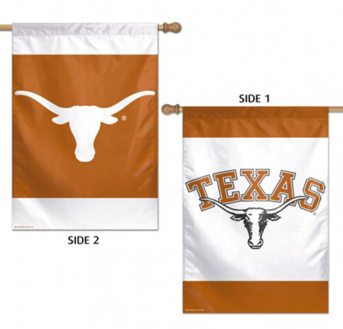 New University of Texas Longhorn House Flag NCAA Licensed 28" x 40" Banner Flag 