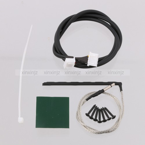 EQ-7545T 4 Band Preamp Equalizer LCD Tuner Piezo Pickup for Slim Body Guitar