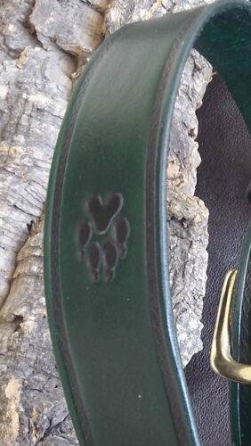 Fait main en cuir cobra style fusil fronde avec la couleur crosses.any celtique