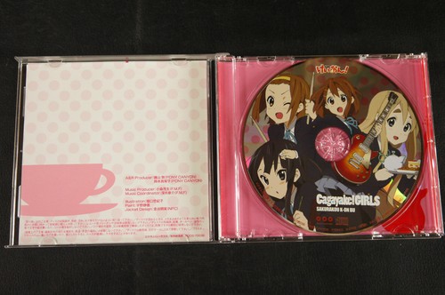 Limited edition Girls Sakurakou K-ON Bu: Cagatake JAPAN CD: K-On