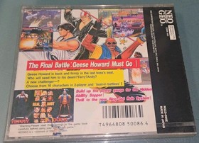 NEW FACTORY SEALED Real Bout Fatal Fury Neo Geo CD CIB NEAR MINT!