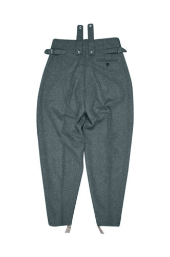 WW2 German Elite M43 Italian Field Wool trousers keilhosen blue green grey M