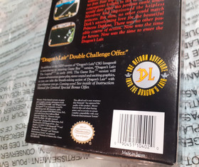 Dragon's Lair Nintendo Nes NTSC/Usa Come Nuovo Completo + Poster  Originale 100%