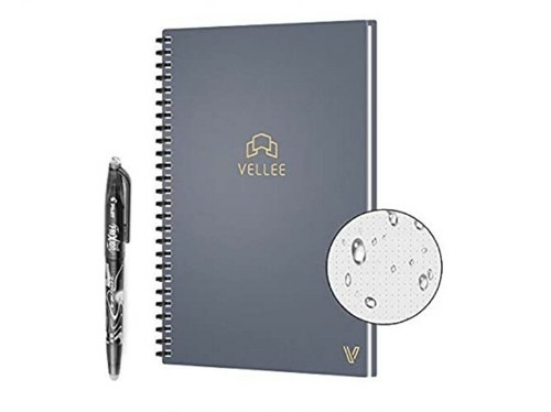 Vellee Book Smart Erasable Notebook Auto-scan Notebook NEW IN BOX