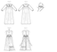 PATTERN for Misses Pioneer Costume McCalls 9423// 7220 dress apron bonnet Western
