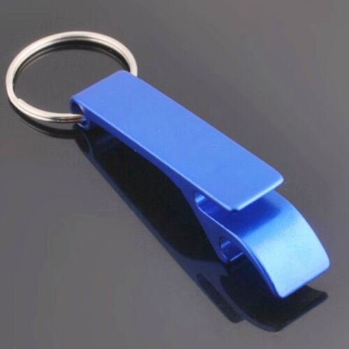 1x Metal Openers Key Chain Keychain Ring Beer Bottle Can Opener Beverage TOJB 