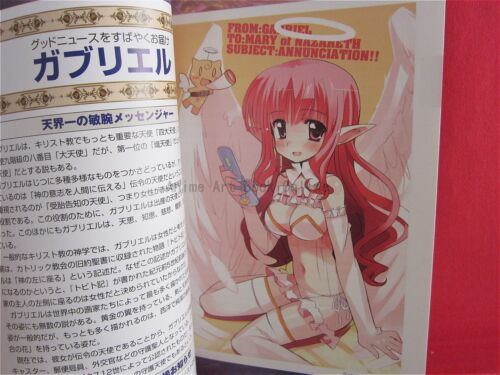 How to Draw Manga Book:Moe Moe Kawaii Women Angel side White character art works