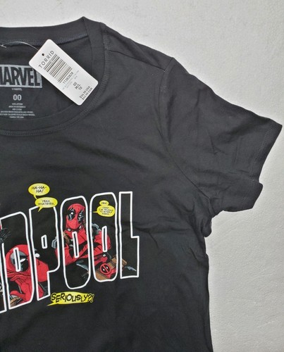 MARVEL DEADPOOL CREW FITTED TEE