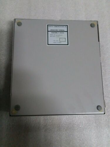 Isoetech Assembly 08030 Operators Terminal IRS Level A - 60 Day Warranty