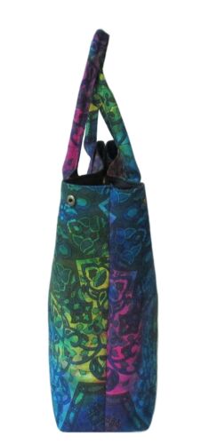 Indian Multi Tie Dye Cotton Mandala Handbag Women Hippie Tote Carry Shoulder Bag 