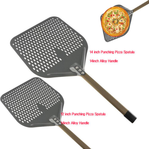 Pizza Peel Aluminum Pizza Shovel With Long Handle Custom Baking Accessories 