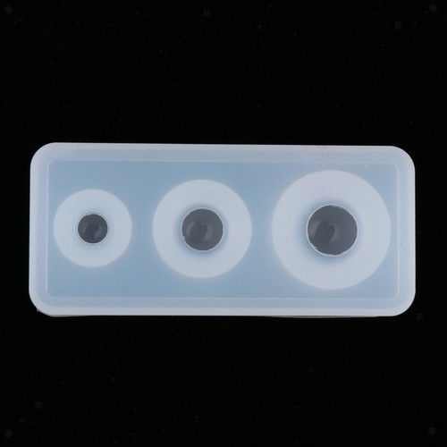 Silicone Round Ball Sphere Mold Clear Jewelry Mould DIY Resin Casting Crafts