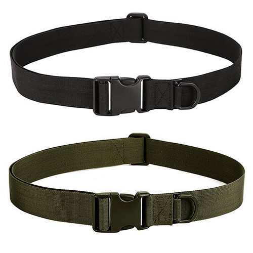 Men/'s Fashion Outdoor Sports Military Tactical Nylon Waistband Canvas Web Belt