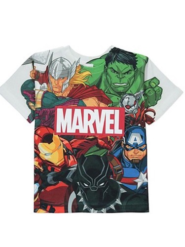 MARVEL COMICS THE AVENGERS BOYS T-SHIRT