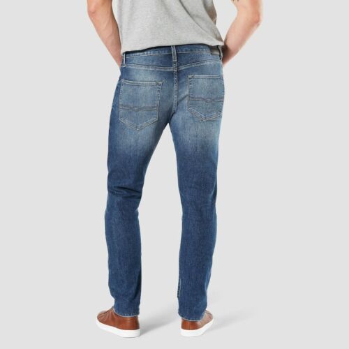 Details about   DENIZEN Levi's Mens 208 Regular Taper Fit Jeans Cypress Distressed Various Sizes 