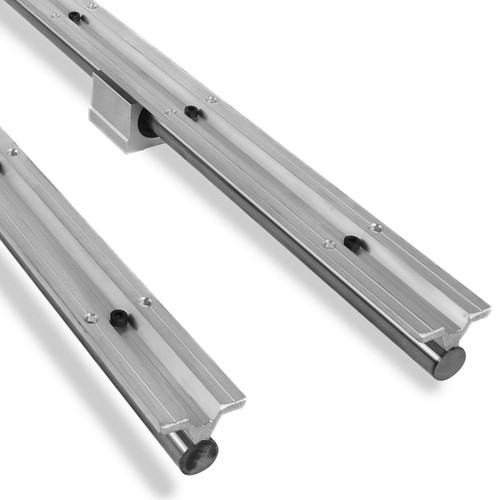 SBR16-2000mm 2x Linear Rail Set 4x Bearing Block CNC Set Shaft Rod Guideway