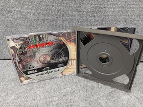 SEGA Saturn Soft Burning Ranger With Discs Used