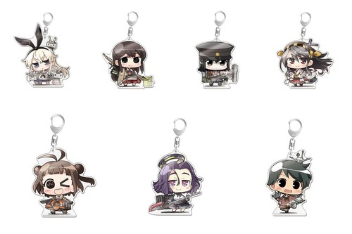 Kantai Collection Kancolle Shimakaze Minicchu Acrylic Big Key Chain Holder Phat