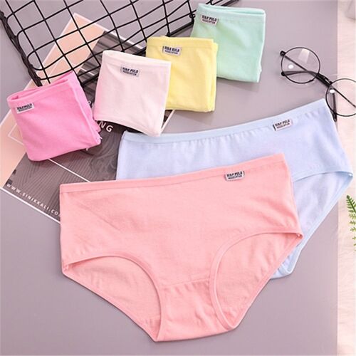 Canotta Donna Cotone Biancheria Intima Mutandine Traspirante Elastico Slip Mutandine Mutanda