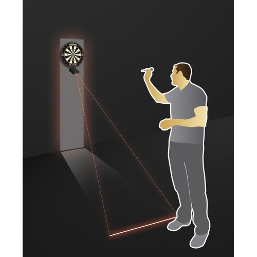 Laser Oche Winmau Beamer Abwurflinie Abstandslinie Steel Soft Dart Abstand