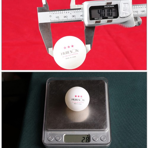 ABS Plastic Ping Pong Balls English New Material Table Tennis Balls 3 Star 40