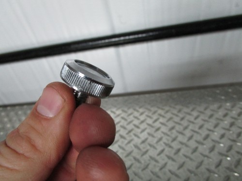 Harley Davidson Sportster Dyna Softail Touring Quick Release Knurled Seat Bolt