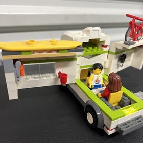 LEGO City #7639 Camper 2009 Missing Piece Bike Surf Van USA
