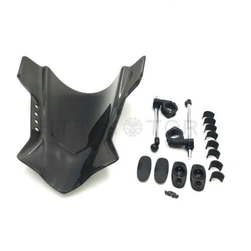 Conjunto De 1 Moto Universal Para-brisa Para-brisas Mount Guidão 7//8/" 1/" 1 1//8/"