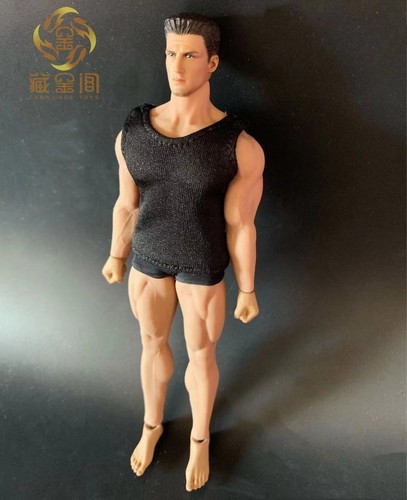 1:12 Male Vest Clothes Action Figure Clothing Accessories for 12/" Phicen Body