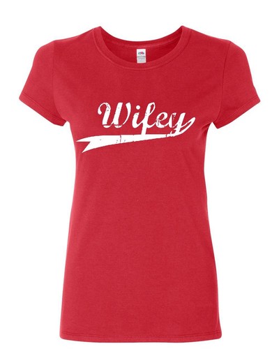 Wifey Cute Cotton T-Shirt Bride Wedding Wife Marriage