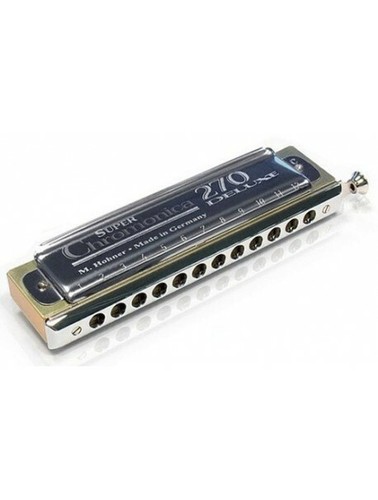 key of C New ! Hohner Chromonica 270 Deluxe 12 hole chromatic harmonica
