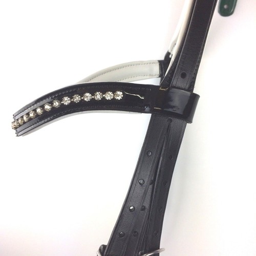 Anatomiques Mors Cheval lacktrense avec oreilles et Dentier liberté Trensenzaum WB VB